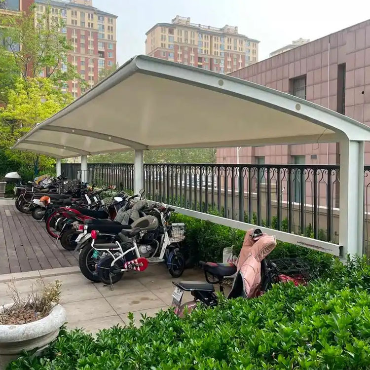 宜宾膜结构电动车棚